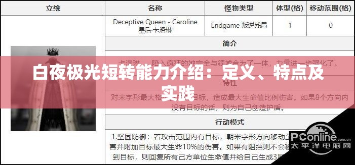 白夜极光短转能力介绍：定义、特点及实践